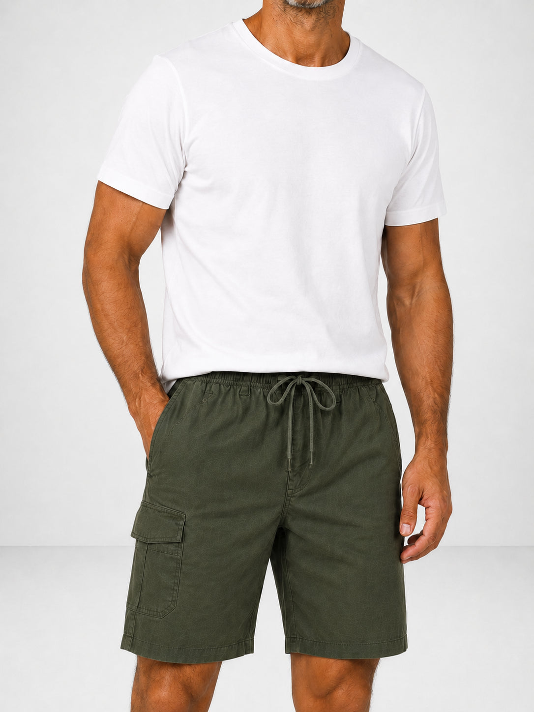 Shorts cargo con tasche laterali