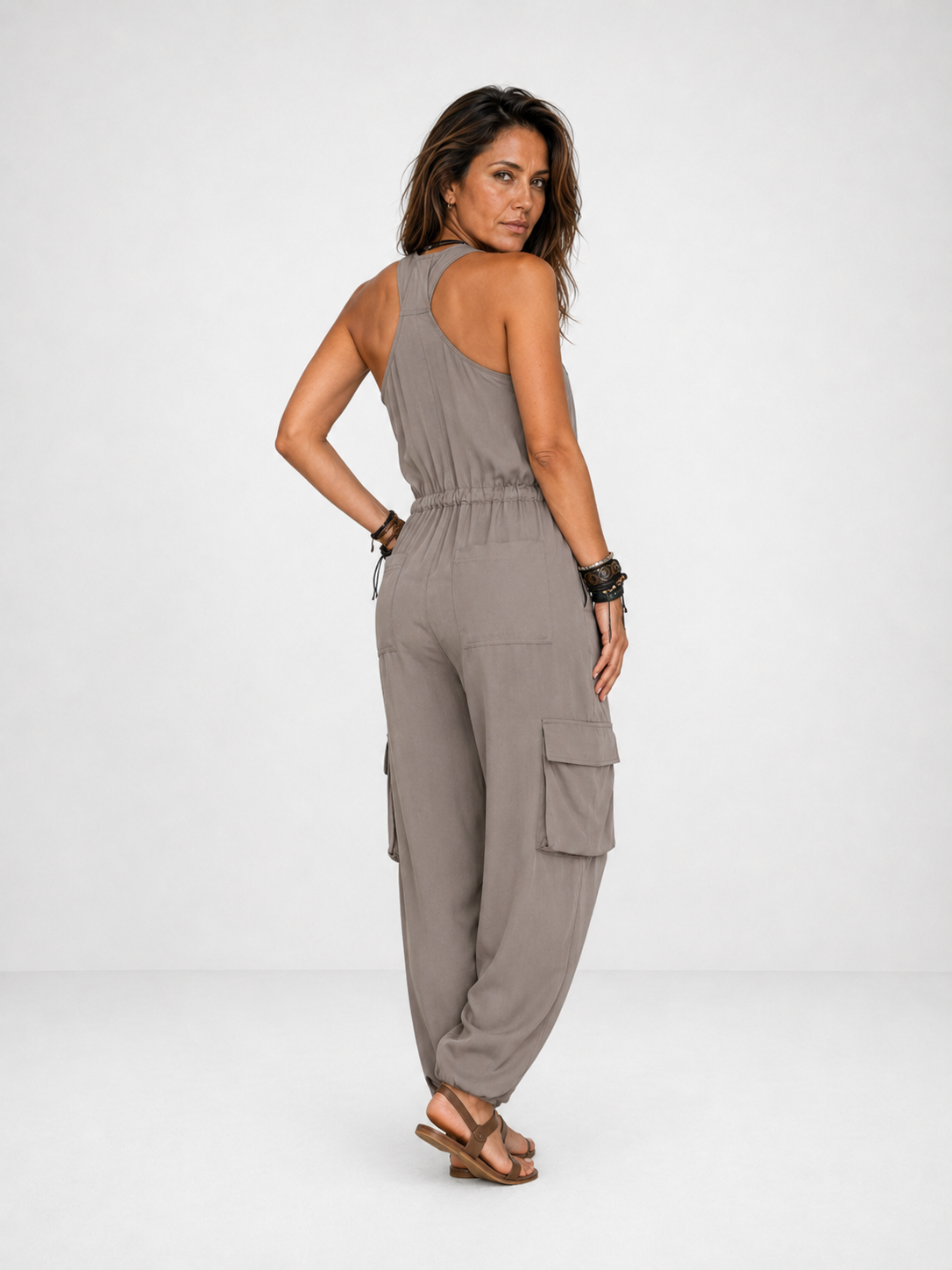 Erminilde mono bohemio bordado