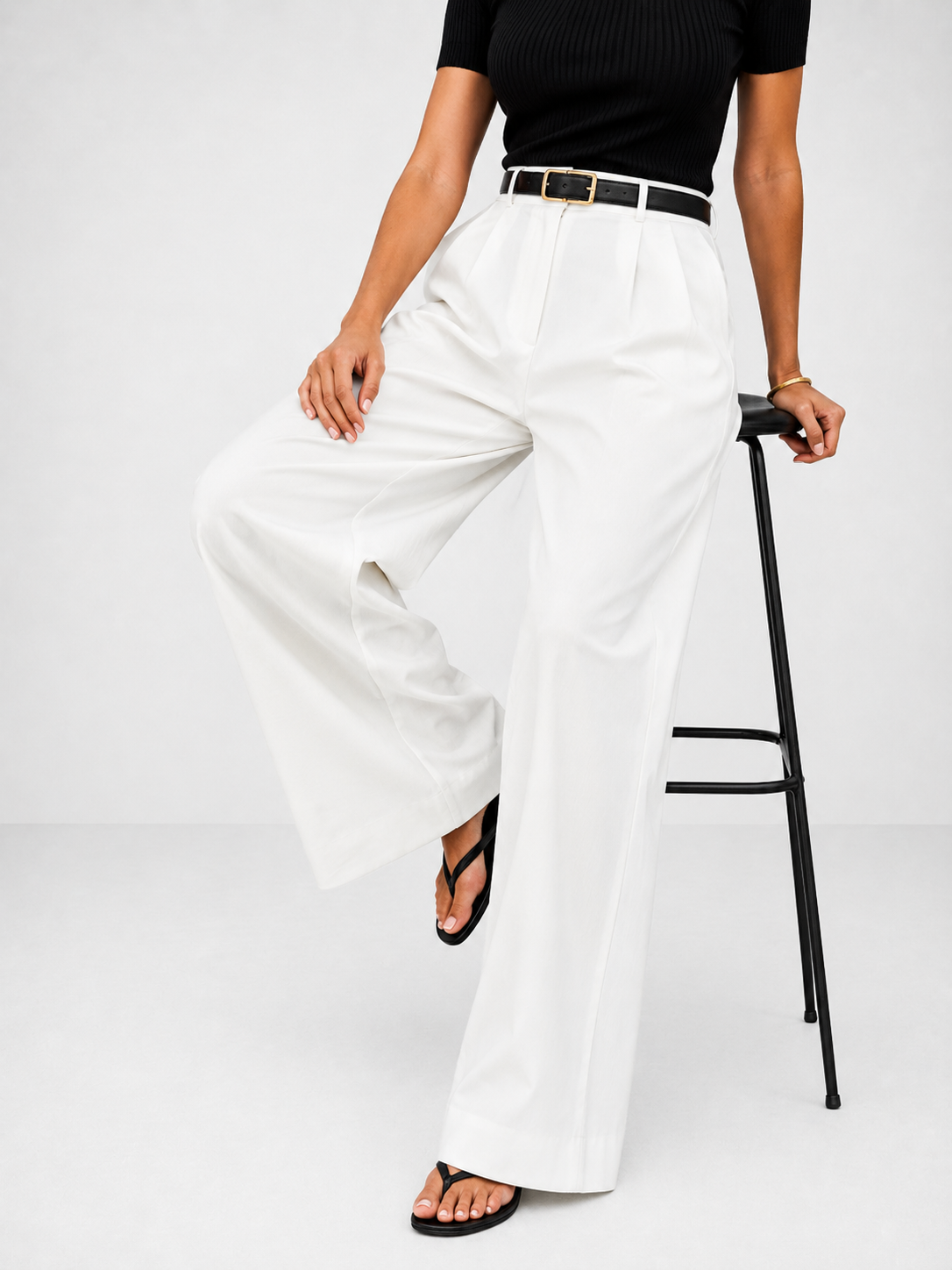 Pantalón de pierna ancha