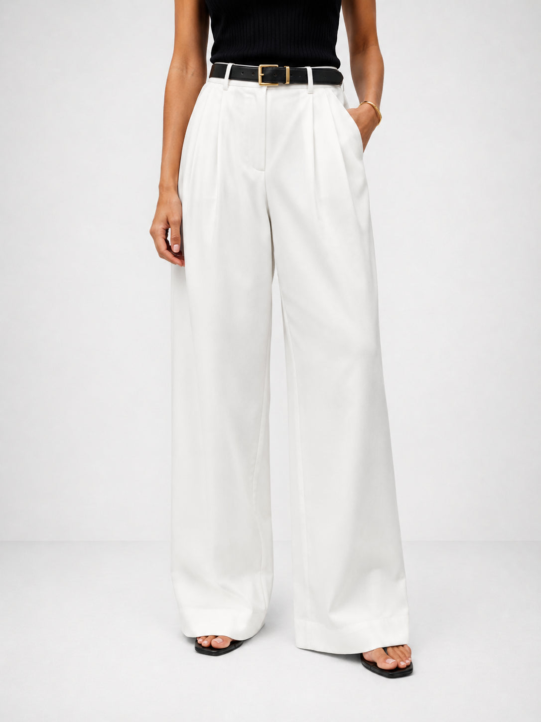 Pantaloni a gamba larga