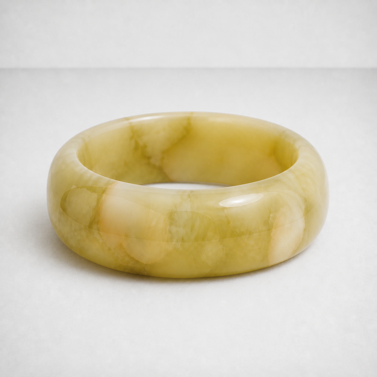 Pulsera Rígida Camryn Efecto Jade