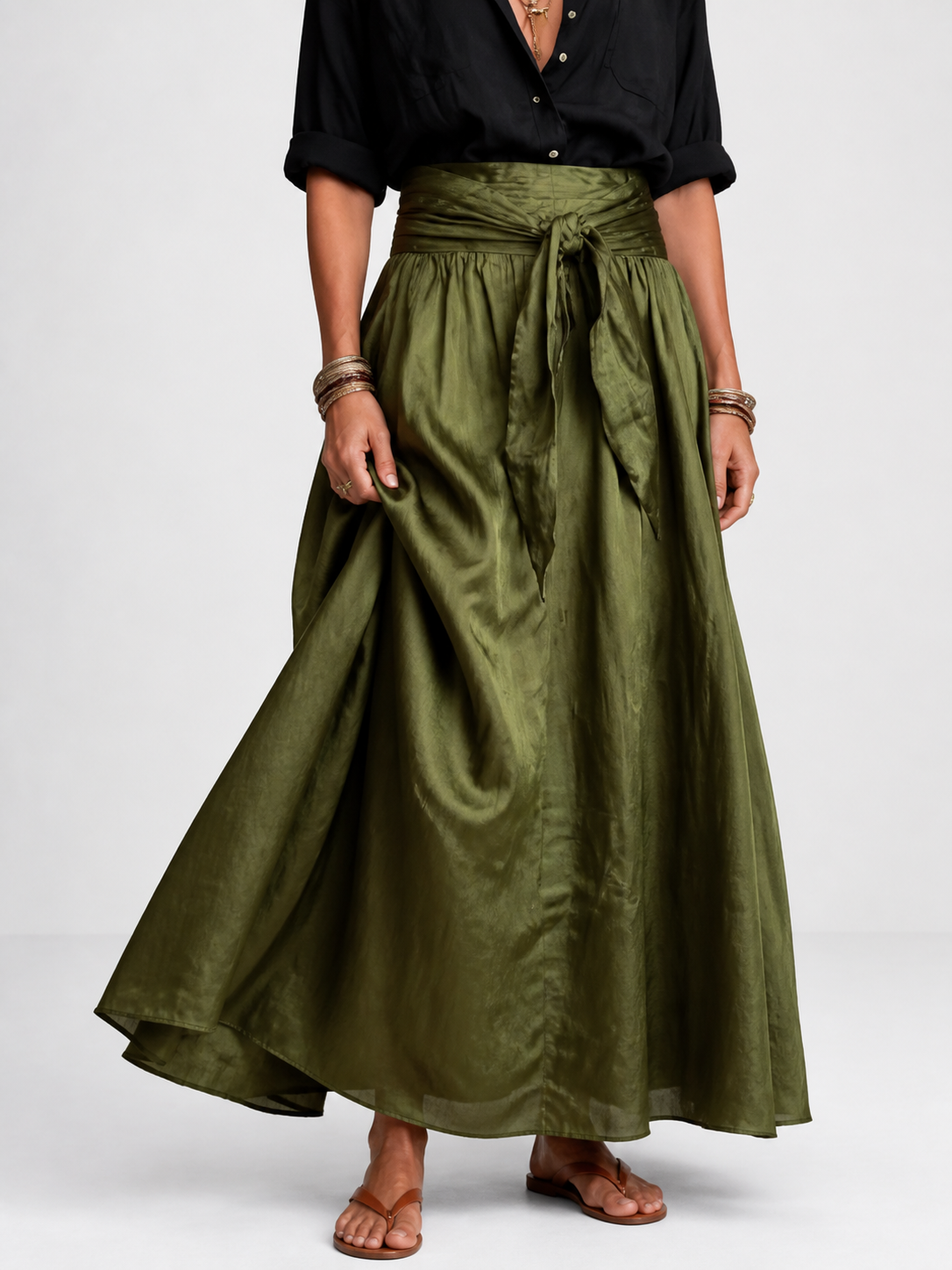 Negro y Verde oscuro