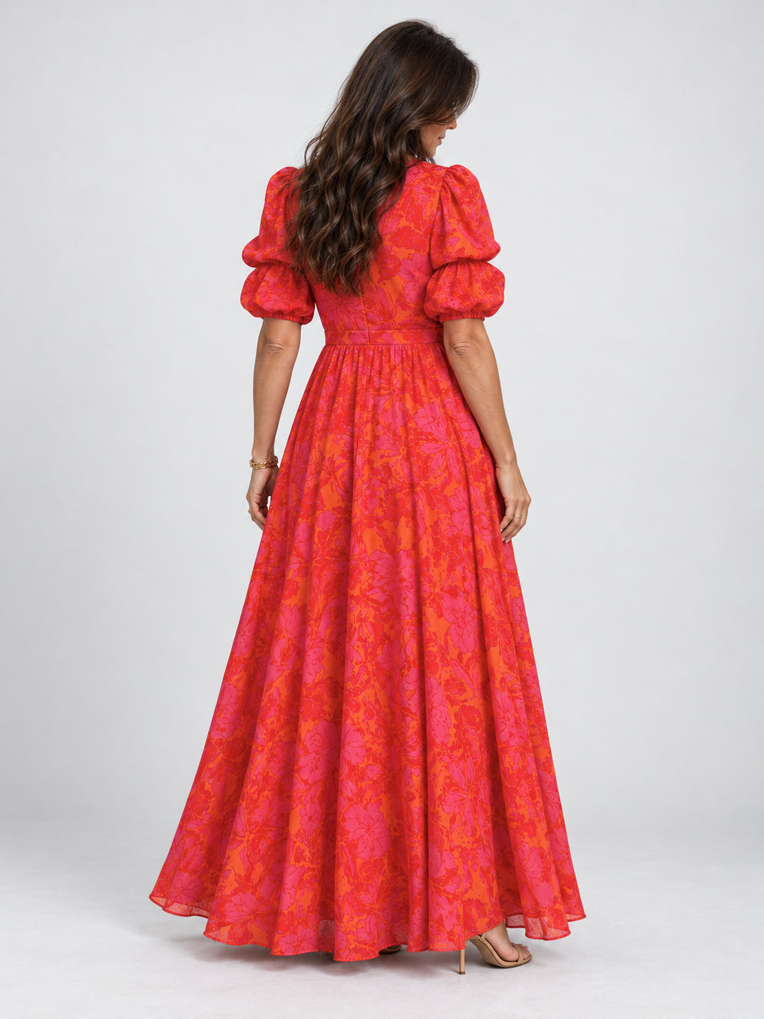 Rojo floral